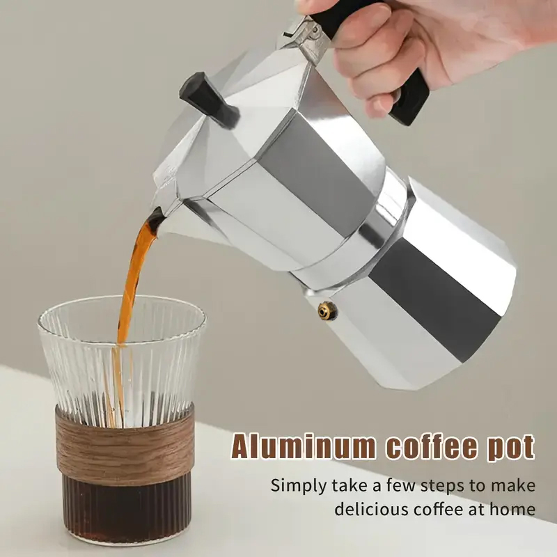 Coffee Equipment Set - Klassieke aluminium moka pot 50-300ML huishoudelijke