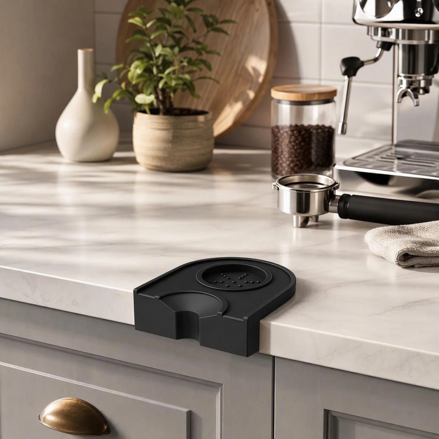 Koffie Tamper Mat Siliconen Kl - Coffee Equipment Set recensie en prijs