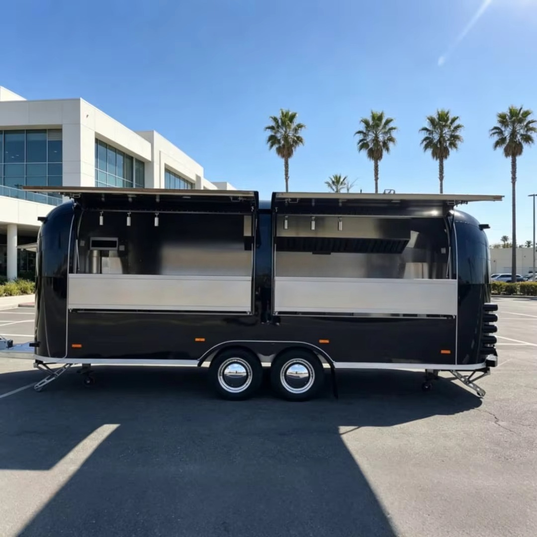 BBQ-aanhangwagen, foodtrailer, - Coffee Equipment In Uk recensie en prijs