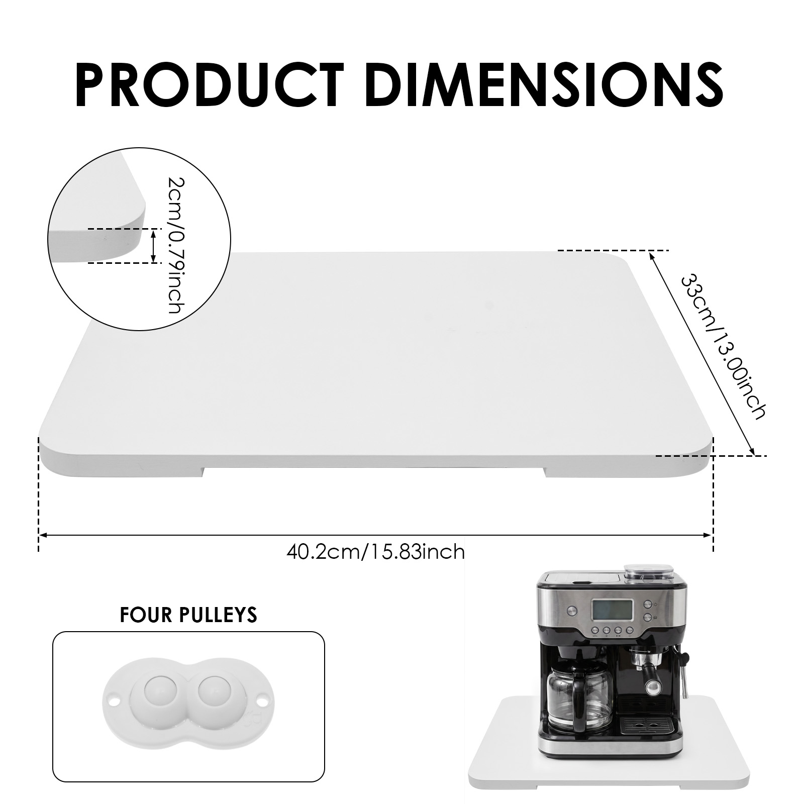 Keukenapparaat schuiflade bamb - Coffee Equipment Tray recensie en prijs